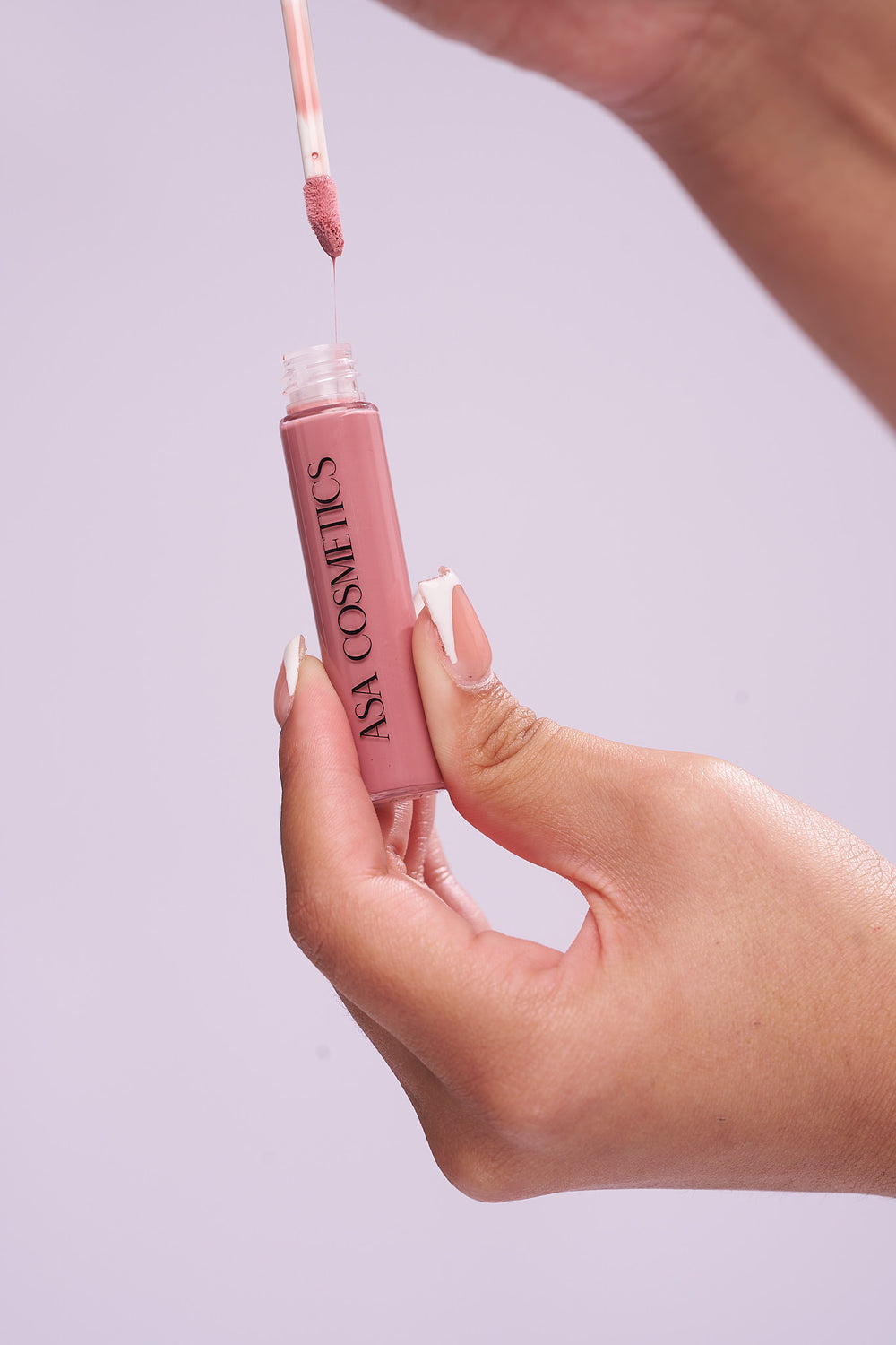 Soft Blush Lip Gloss - Pink Nude Gloss by ASA Cosmetics, Smooth & Hydrating Finish